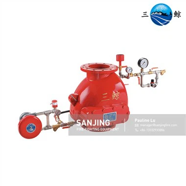 Vanne d'alarme sèche