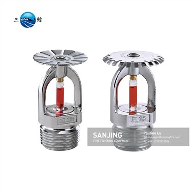 Gicleurs d'incendie à réponse standard à bulbe de verre