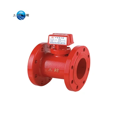 Indicateur de débit d'eau à connexion à bride